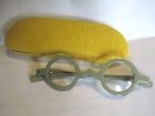 Eyebobs New Acid Trip Green Striped Eyeglasses With Black Case