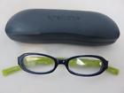 Eyebobs The Skirt Reading Glasses Dark Blue Chartreuse Green Sharp