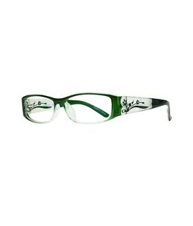 Eyebogo 606795950072 Kaylee Stylish Reading Glasses For Women Green 4.00