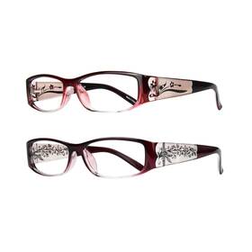 Eyebogo 726597397742 Kaylee Stylish Reading Glasses For Women 2-pack K O 4.00