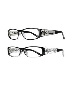 B0ckpvv2tz Eyebogo Kaylee Reading Glasses For Women 2-pack Stylish Readers 2.75 Magnifica