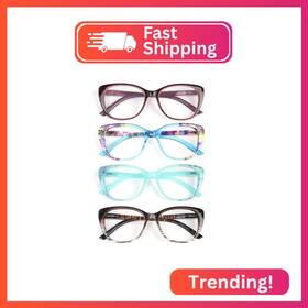 Rp172160-150 Eyeezi Cat Eye Reading Glasses For Women-blue Light Women Re