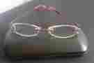 11006-burgundy-w Eyeglasses-sp443 Sp443 Foster Grant 1.25 Rimless Reading Case