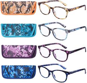 Eyeguard 726084361201 Reading Glasses 4 Pack Quality Fashion Colorful Readers For Women