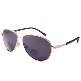 Sr-1605-1p225 Eyeguard Unisex Classic Style Bifocal Sunglasses Readers Uv400 Protect