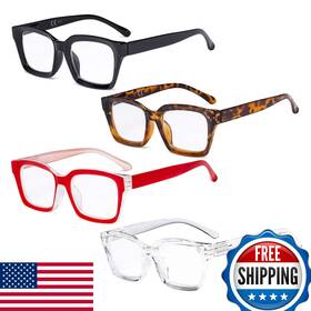 B07vvj7xqq Eyekepper 4 Pack Ladies Reading Glasses - Oversized Square Design Readers For Wo
