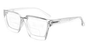 Br2003-1c08-150 Eyekepper Bifocal Reading Glasses Women - Stylish Readers Clear Lens Oversize F