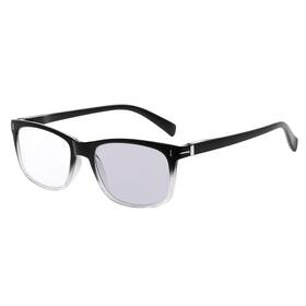Bsr150-1c02-200 Eyekepper Bsr150-1c02-200- Transition Reading Glasses Photochromic Readers Men Women Black-clear 2.00