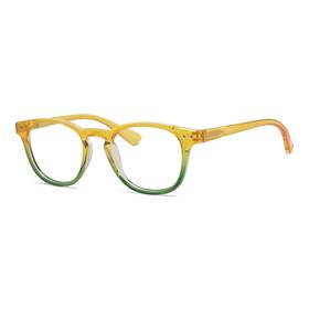 R144-1c14-125 Eyekepper Fashion Readers Womens Reading Glasses Yellow-green Frame 1.25