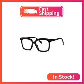 R2108-1c01-325 Eyekepper Square Reading Glasses For Women Large Frame Readers - Black 3.25