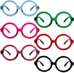 R2313-6c00-250 Eyekepper Best Huge Round Reading Glasses With Screwless Spring Hinges Metalless 6 Pack