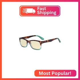 Tm075d-1c21-125 Eyekepper Tm075d-1c21-125- Stylish Blue Light Blocking Glasses With Yellow Filter Lens - Classic