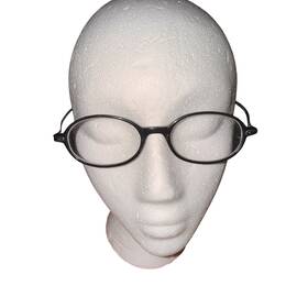 15767 Eyemagine Black Oval Reading Glasses 2.00 Strength Unisex Eyewear