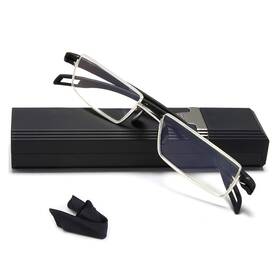 Eyeurl 757818036393 Reading Glasses Half-frame Computer Readers For Men And Women 1.75 Anti-blue