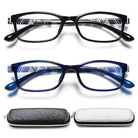 Tr90 Eyeurl 784139657457 Reading Glasses For Men And Women - 2 Pack Flexible Frame Lightwe