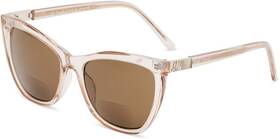 Eyewear 445005922958 Sofia Vergara X Sunreaders Segment Style Shiny Crystal Blush 56 Mm
