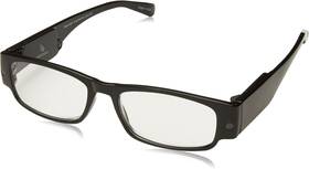 Eyewear 445010220230 Mens Lloyd Lightspecs Lighted Glasses Reading Black/transparent 59 Mm Us