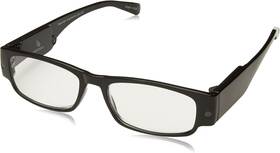 Eyewear 711181557275 Mens Lloyd Lightspecs Lighted Reading Glasses Rectangular B