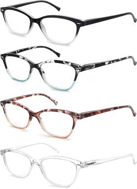 Eyewear 744760015200 Reading Glasses Women Ladies Readers 0.75 Stylish Womens Magnifying Cheaters G