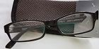 Ez Reader By Foster Grant Mens Reading Glasses Black Case