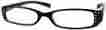 F-7771-7-20 Bonnie Readers The 2.50 Black Reading Glasses