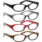 F502 F502-red-tortoise-gray-black-2.50 Truvision Readers Reading Glasses Pack Red Tortoise Gray Black Vision