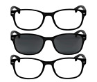 F505-vp2-bkto-2.50 Truvision Readers Tru Vision Reading Glasses Women Men Pack Of