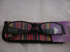 Fashion Prices Glasses Striped Foster Grant 2.50 - Reader Case Reading Audrina