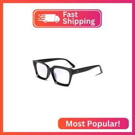 B2479-xbk-200 Feisedy Retro Square Blue Light Blocking Reading Glasses Anti Glare Digital Eyes