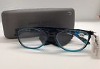 Fet-25 Inner Vision Eyewear Women Tortoise Reading Glasses Blue Brand New