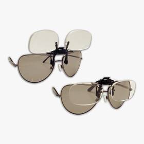 90153n Fisherman Eyewear Flip And Focus Polarized Magnifier Readers 100% Uva/uvb Protect