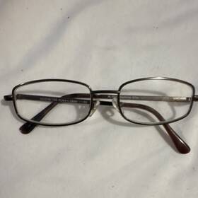 Pl1013 Flexon Nashville Brn Foldable Reading Glasses 1.50 Brown Metal Frame Clear Lens
