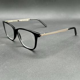 7894-101524-18.95 Flower 250flr119 2.50 Reading Glasses Black And Gold Flex 51-16-135 Used