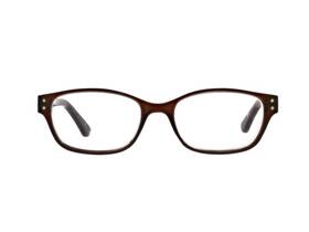 Flr114-200 Flower Womens Violet Demi Cat Eye Readers Eyeglasses 1.50