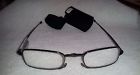 Folding Grant Microvision Hard Gideon 2.00 Reading Glasses Foster Case