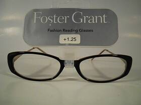 Foster Grant 070135209036 Reading Glasses Radiance - Bronze 1.25