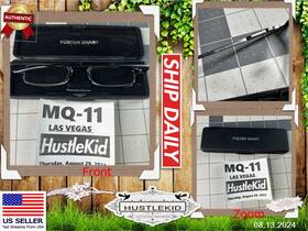 1017682-325.fdr Foster Grant Gavin Gun Fold Flat Reading Glasses 3.25 With Hard Shell Case 9z