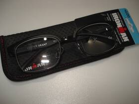 1018682-200.mcv Foster Grant Iron Man 2.00 New Reading Glasses And Soft Case
