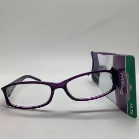 R197 Foster Grant 193033018170 Inch 3 Pair Reading Glasses W Case Dazzling Prp 1.75 Readers