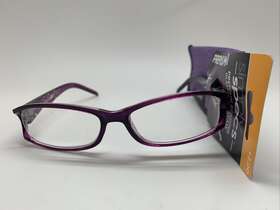 Foster Grant 193033018187 Inch 3 Pair R60 Reading Glasses W Case Dazzling Prp 2.00 Readers