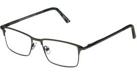 Foster Grant 193033024881 Austin Gunmetal Gray Reading Glasses 1.50 Nc 9z