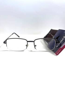 Foster Grant 193033089804 Simply Specs Reading Glasses Hal Brown Semi-rimless 2.75
