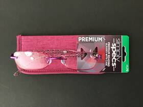 Foster Grant 193033090138 Fgx Simply Specs Women S Prem. Reading Glasses Daniella Prp Rimless 1.75 New