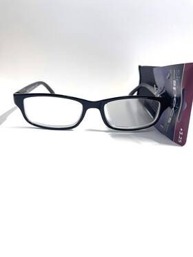 Foster Grant 193033090572 Reading Glasses S Simply Specs Cartman Black Rectangular 3.25