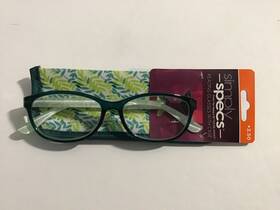 Foster Grant 193033090626 Simply Specs Womens Reading Glasses With Case Green Frames 2.50 New