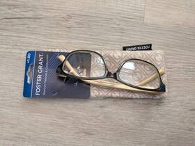 Foster Grant 193033221631 Kinsey Womens Premium Black Reading Glasses 1.5