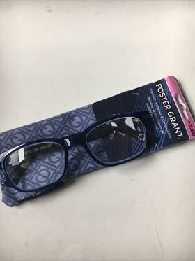 Foster Grant 193033221754 2.50 Womens Reading Glasses Parissa Ms Blue