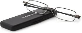 Foster Grant 193033273029 Gavin Gun Fold Flat Reading Glasses 1.25 With Case Nwt Free Shipping