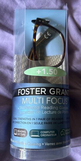 Foster Grant 193033273913 Reading Glasses 1.50