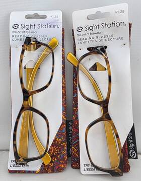 Foster Grant 193033274217 Sight Station Reading Glasses Heather Gold/tor 1.25 By 2 Pc
